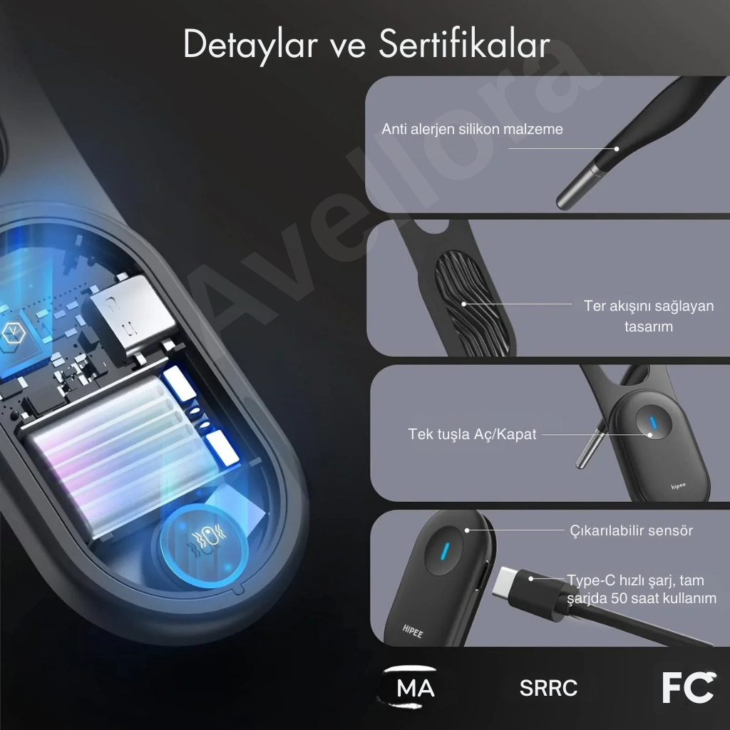 Avellora™ PosturLine Dik Duruş Hatırlatıcı