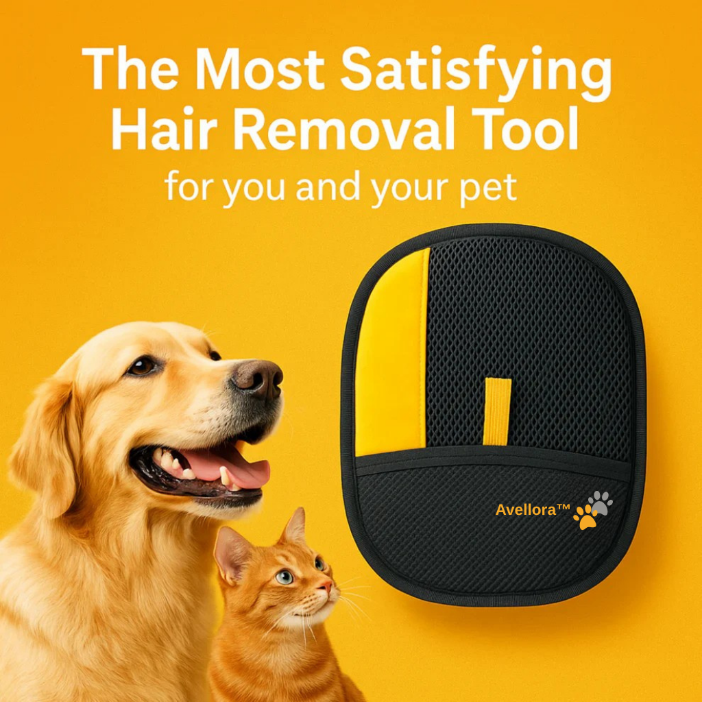 Avellora™ Pet Hair Removal Gloves