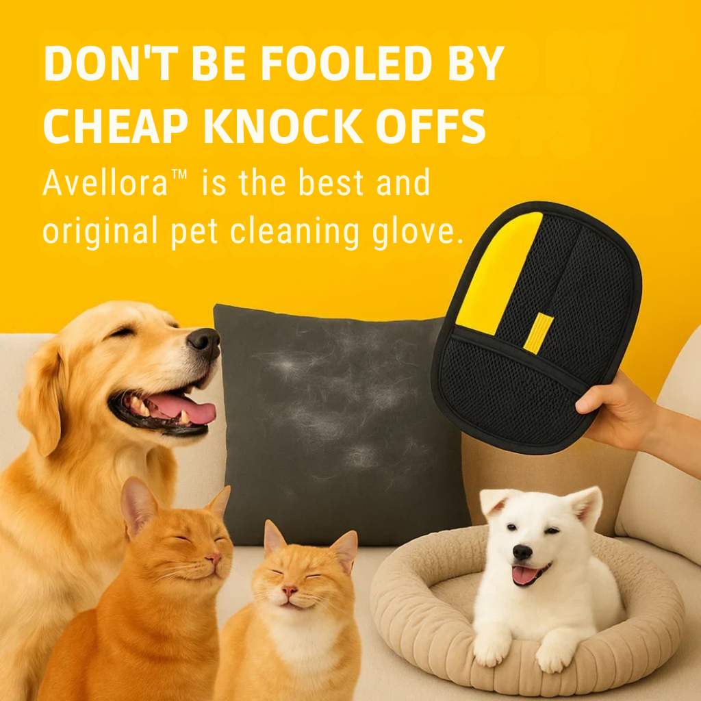 Avellora™ Pet Hair Removal Gloves