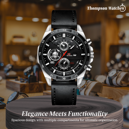 Gideon | Luxurious Men’s Chronograph Watch | 46mm Thompson Watch