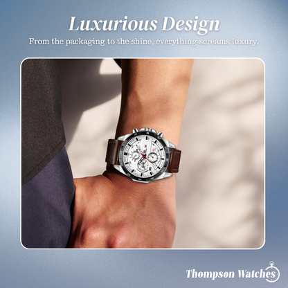 Gideon | Luxurious Men’s Chronograph Watch | 46mm Thompson Watch