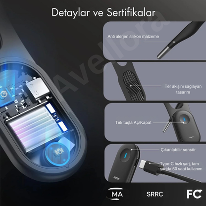 Avellora™ PosturLine Dik Duruş Hatırlatıcı