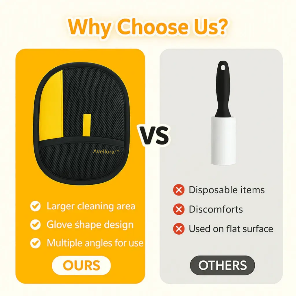 Avellora™ Pet Hair Removal Gloves Avellora