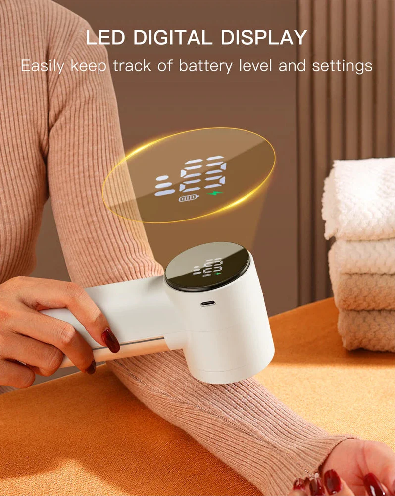 Avellora Rechargeable Fabric Shaver & Lint Remover Avellora